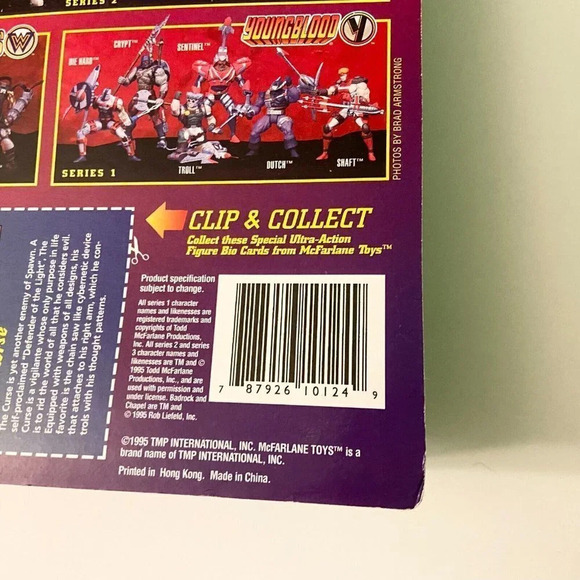 Vintage 1995 Spawn  The Curse Deluxe Edition Ultra Action Figure - Picture 9 of 16